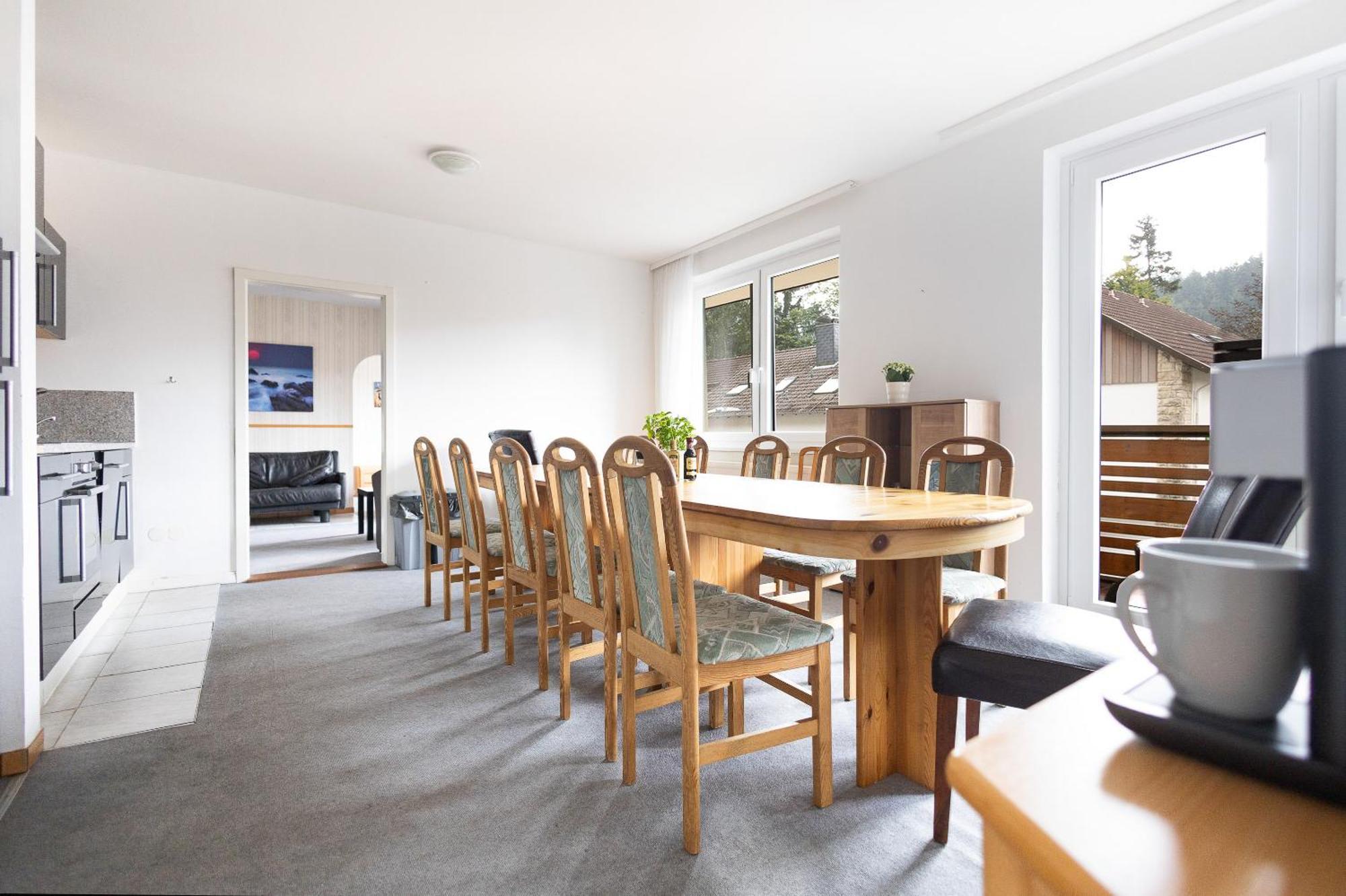 Apartmenthaus Am Waldrand- Kueche - Fruehstueck - Balkon Вилдеман Екстериор снимка